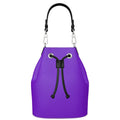 SMS “Structured Calm” Bucket Bag — Violet Edition