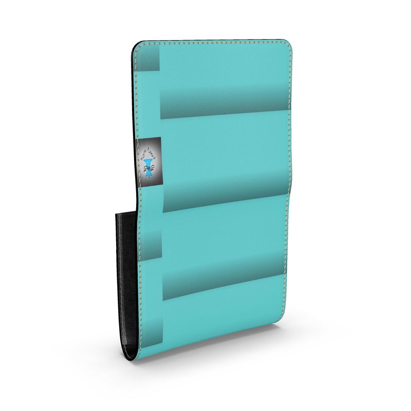 SMS “Structured Calm” Small Leather Foldover Purse