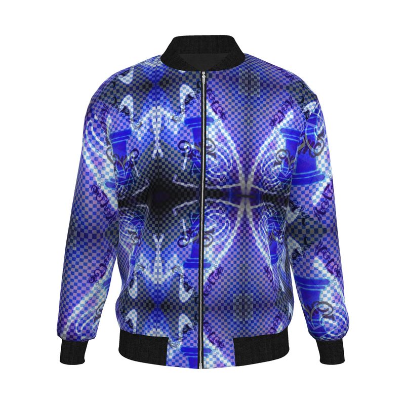 SMS “Blue Mirage” Mens Bomber Jacket
