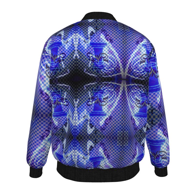 SMS “Blue Mirage” Mens Bomber Jacket