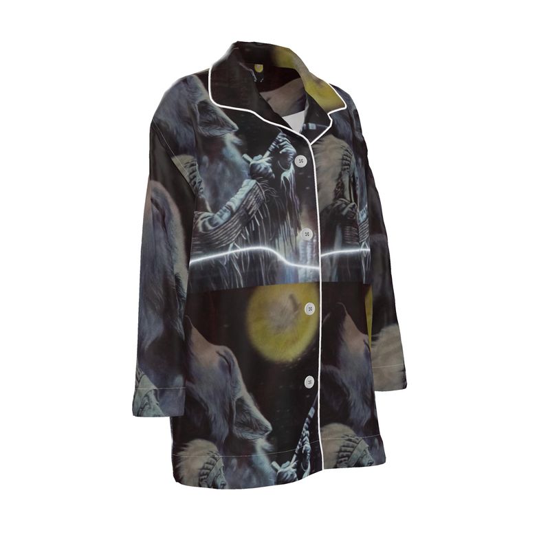 Womens Luxury Pyjama Shirt