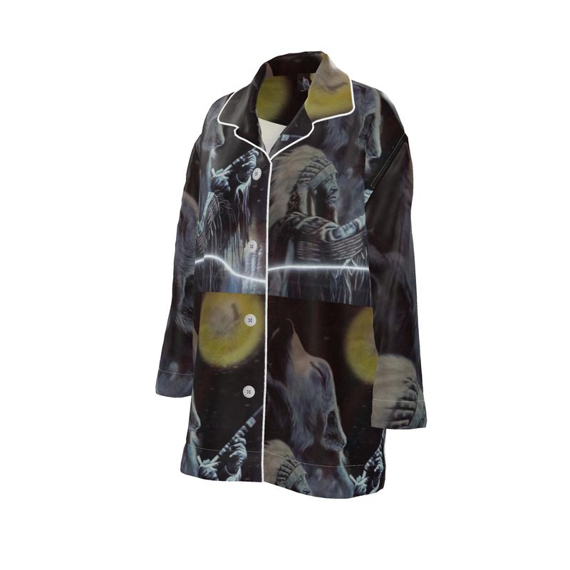 Womens Luxury Pyjama Shirt