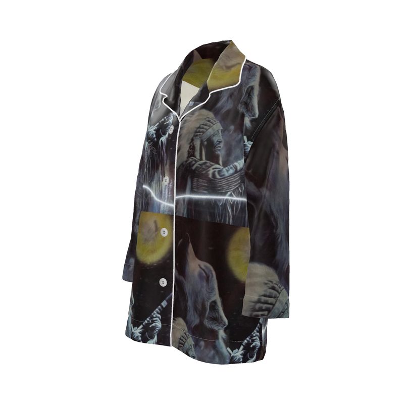 Womens Luxury Pyjama Shirt