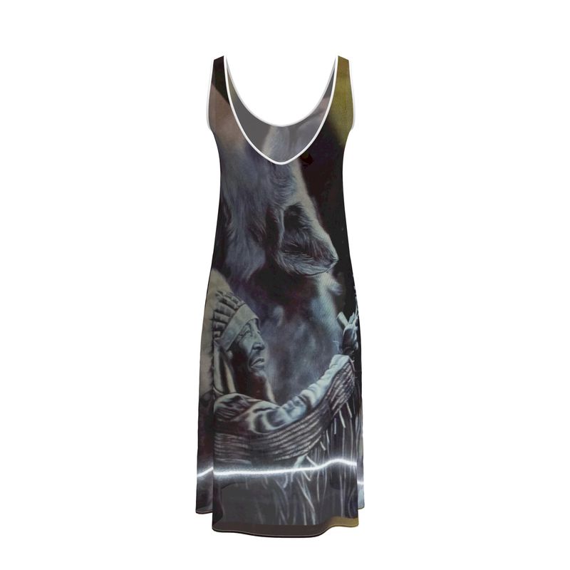 Sleeveless Midi Dress
