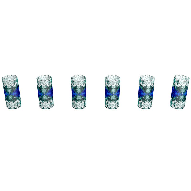 Round shot glass 6 set