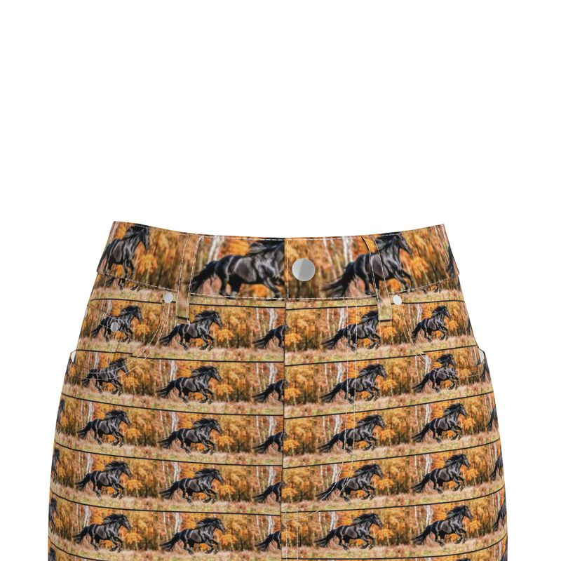 Denim Mini Skirt