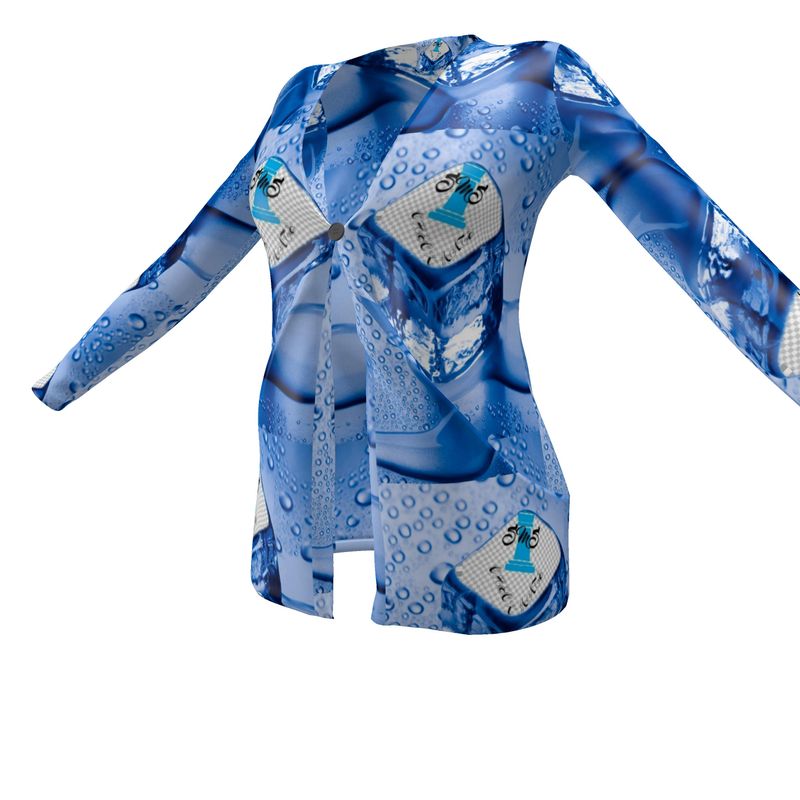 SMS Azure Geometry Cardigan