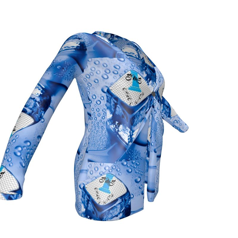 SMS Azure Geometry Cardigan