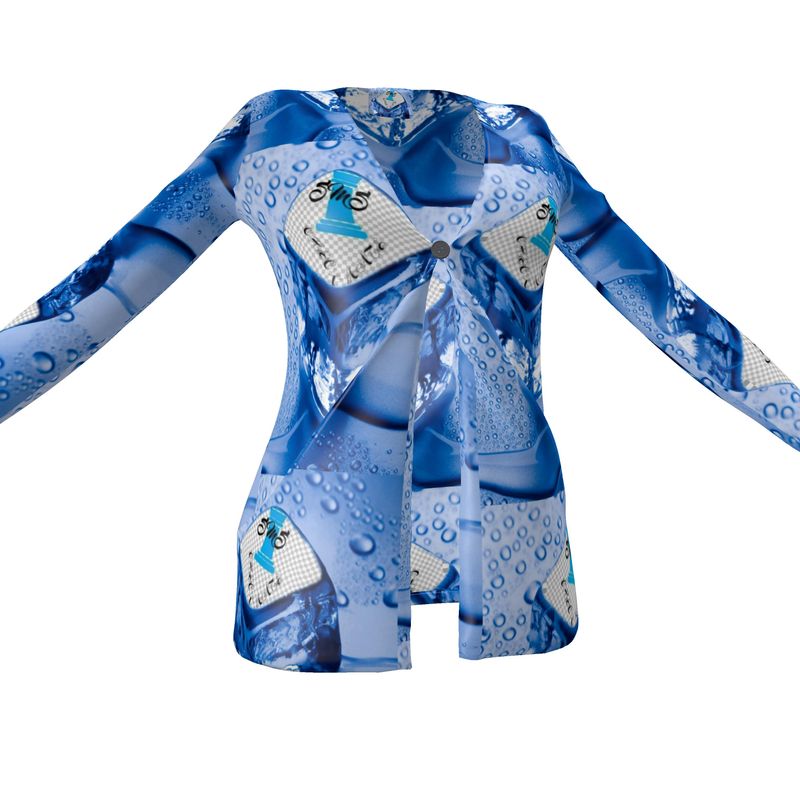 SMS Azure Geometry Cardigan