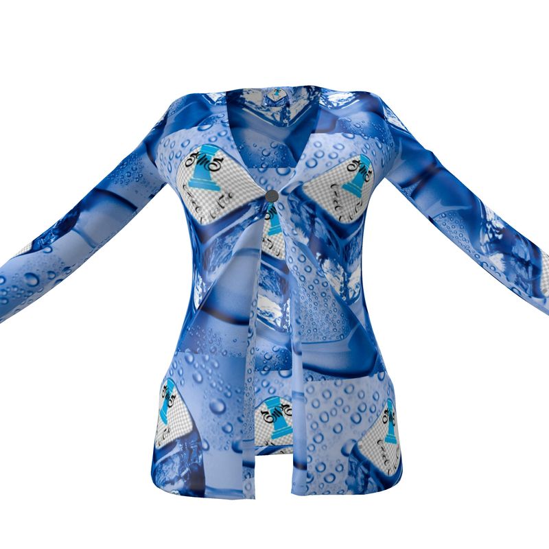 SMS Azure Geometry Cardigan