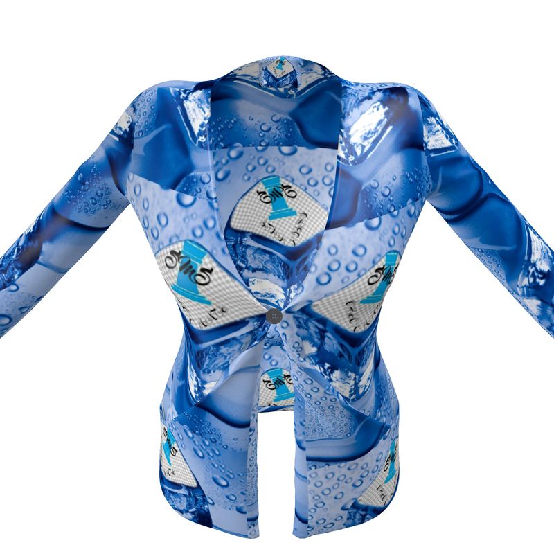 SMS Azure Geometry Cardigan
